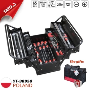 Thùng đô nghề sửa chữa lưu động 64 Món Yato YT-38950 - Ba Lan