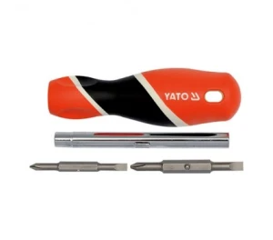 Tô vít 6 đầu có nam châm (-) 5mm 6mm ( ) PH1 PH2 () 6mm 8mm YATO YT-2781