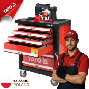 Tủ đồ nghề 185 Món Cơ Bản Yato YT-55307 - Ba Lan