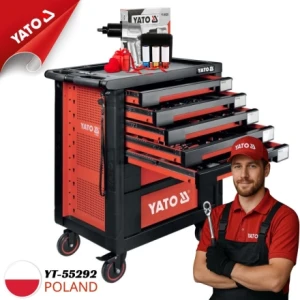Tủ đồ nghề chuyên sửa THÂN VỎ ÔTÔ 189 Món Yato YT-55292