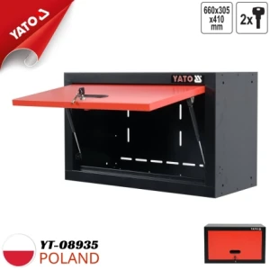 Tủ treo tường 660x305x410mm Yato YT-08935 - Ba Lan