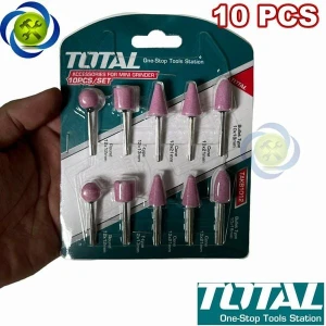 Bộ 10 linh kiện đá máy mài khuôn mini Total TAKB1012