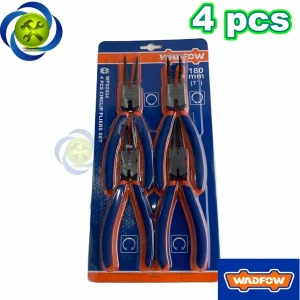 Bộ 4 kìm mở phe 7inch 180mm Wadfow WPS2604
