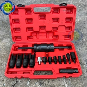 Bộ cảo tháo kim phun dầu diesel 14 chi tiết Hitman VND3381