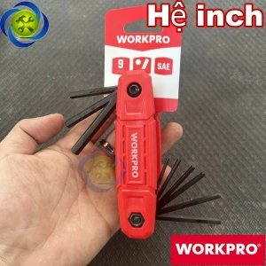 Bộ lục giác xếp hệ inch Workpro WP222032