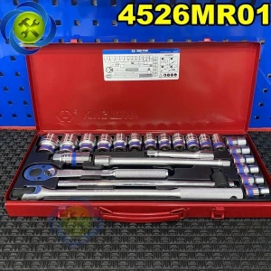 Bộ tuýp 1/2 Kingtony 4526MR01 (10-32mm) tuýp 6 cạnh gồm 24 chi tiết