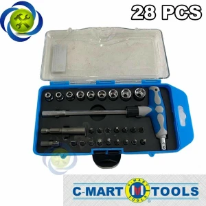 Bộ tuýp vặn vít 1/4 C-mart K0006 28 chi tiết