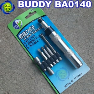 Bộ vít đóng 1/4 Buddy BA0140 7 chi tiết ĐÀI LOAN