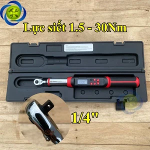 Cần siết lực điện tử 1/4 lực siết (1.5 - 30Nm) HITMAN VND8136-1