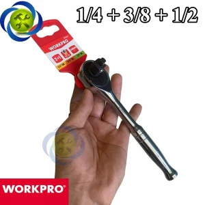 Cần siết tự động Workpro WP271014 ( đầu vuông 1/4 3/8 1/2 ) 3 trong 1