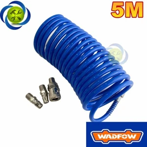 Dây hơi xoắn 5m WADFOW WQG1905 kèm đầu nối nhanh
