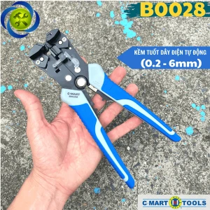 Kềm tuốt dây điện tự động C-Mart B0028M (0.2 - 6mm)
