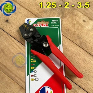 Kìm bấm cos Đài Loan BUDDY A0048 1.25 - 2 - 3.5mm chiều dài 165mm