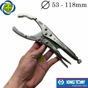 Kìm bấm mở lọc dầu Kingtony 9AE72 (53-118mm)