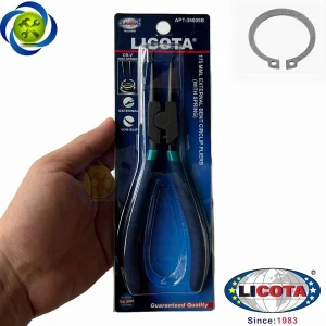 Kìm mở phe ngoài mũi cong 7 inch/175mm Licota APT-38009B