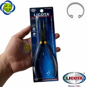 Kìm mở phe trong mũi cong 7inch/175mm Licota APT-38007B