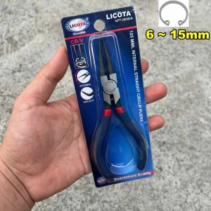 Kìm mở phe trong mũi thẳng 125mm Licota APT-38006A ((đường kính phe mở 6-15mm)