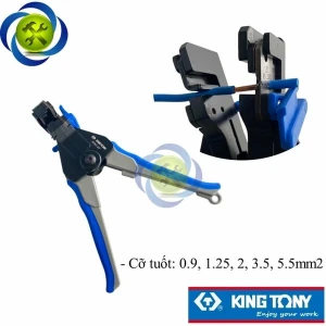 Kìm tuốt dây điện Kingtony 6761-07 qui cách 0.9mm-5.5mm