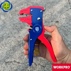 Kìm tuốt dây điện mỏ quạ đầu 2 trong 1 Workpro WP291008