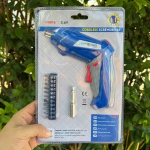 Máy bắn vít C-Mart W0016 sạc pin 3.6v có kèm mũi vít