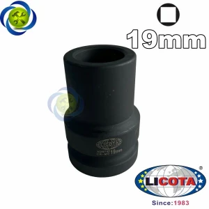 Tuýp vuông 19mm Licota AQ8019D loại 1 inch 4 cạnh đen dài 80mm