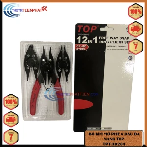BỘ KÌM MỞ PHE 6 ĐẦU TOP TPT-30204 THÉP CR-MO CAO CẤP