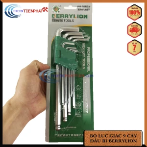 BỘ LỤC GIÁC 9 CÂY ĐẦU BI 1.5MM-10MM BERRYLION DÀI (CHÍNH HÃNG)