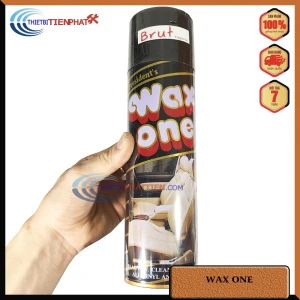 CHAI XỊT BÓNG DA CAO CẤP WAX ONE 500ML, DẦU ĐÁNH BÓNG GHẾ DA ÔTÔ, NỘI THẤT DA