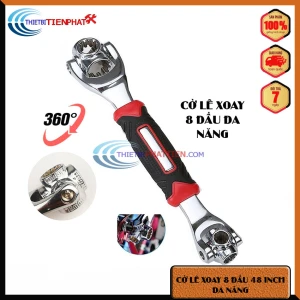 CỜ LÊ 8 ĐẦU XOAY 360 ĐỘ ĐA NĂNG 48 IN 1 CAO CẤP