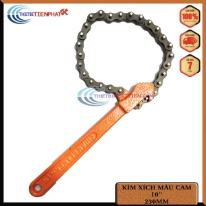 CỜ LÊ XÍCH 10 INCH MÀU CAM 250MM DROP FORGET