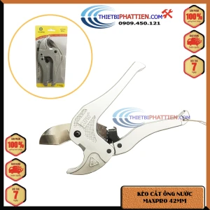 DAO CẮT ỐNG, KÉO CẮT ỐNG NHỰA PVC 42MM XÁM MAXPRO CAO CẤP