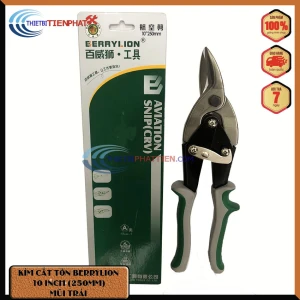 KÉO CẮT TÔN MŨI TRÁI BERRYLION THÉP CRV 250MM ( CAO CẤP )