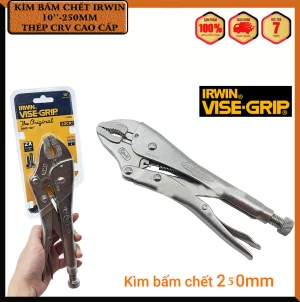 KÌM BẤM CHẾT IRWIN VISE-GRIP 10''-250MM THÉP CRV-10WWR-T0502EL4 (CHÍNH HÃNG)