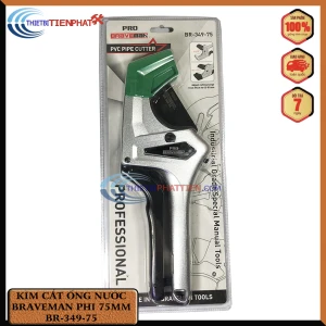 KÌM CẮT ỐNG NHỰA, ỐNG NƯỚC 75MM PRO BRAVEMAN BR-349-75