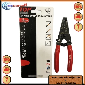 KÌM CẮT VÀ TUỐT DÂY ĐIỆN CAO CẤP TOP LY-2028PRO 6 INCH (CHÍNH HÃNG)