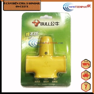 Ổ CẮM ĐIỆN 2500W KHÔNG DÂY CHỐNG VA ĐẬP GONGNIU GN-C221X ( CHÍNH HÃNG )