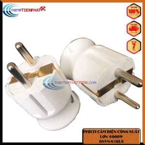 PHÍCH CẮM CHÂN TRÒN CÔNG SUẤT LỚN 3500W-4000W GNVN-G10L5 (CHÍNH HÃNG)