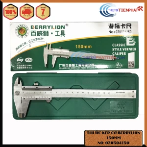 THƯỚC KẸP CƠ 150MM BERRYLION HỢP KIM CAO CẤP CHỐNG GỈ ( CHÍNH HÃNG )