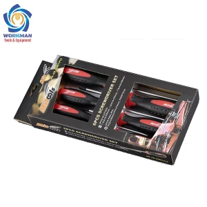 Bộ Tua Vít Pake và Vít Dẹt 6 Chi Tiết MITOOLS 0516101