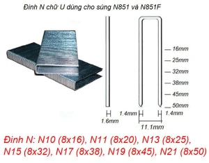 Đinh N công nghiệp Meite N13 (8x25mm)