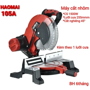 Máy cắt nhôm 255mm HAOMAI 105A