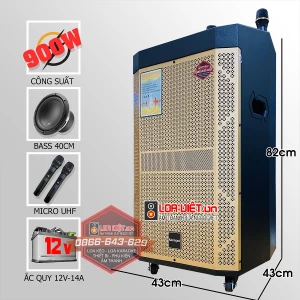 Loa kéo di động Kaimingwei SR4-15 - Bass 40 - 3 Đường tiếng