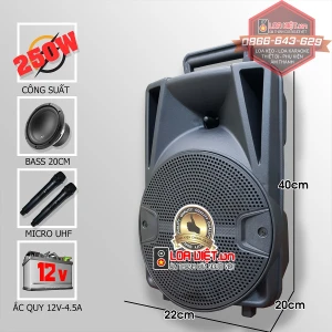 Loa kéo di động Mitsunal T801-Bass 20