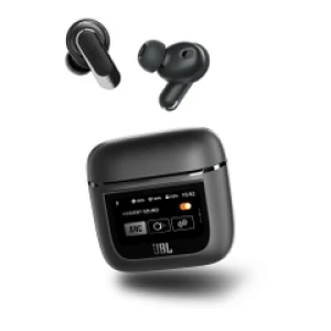 Tai nghe True Wireless JBL Tour Pro 2, màn hình cảm ứng