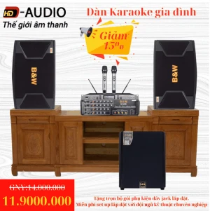 Dàn Karaoke gia đình B&W