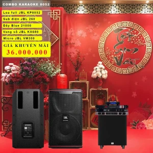 Bộ Âm Thanh Karaoke Gia Đình JBL KP8052