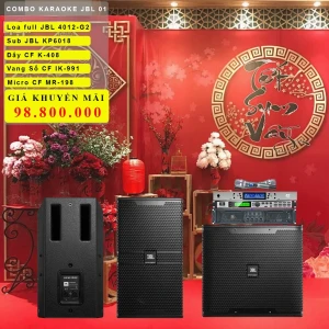 Dàn karaoke gia đình JBL 01
