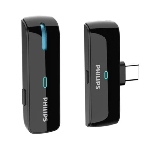 Micro không dây cài áo Philips DLM3540C (Cổng Type-C | Pin 5h | Mic đơn | Tích hợp Chip DSP)