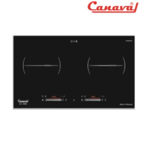 Bếp từ đôi Canaval CA-9959 ( Inverter - tiết kiệm điện,2.000W 2.800W ( Boost ),Kích thước khoét đá 690 x 390mm,Dừng nấu khi tràn, chống quá tải, quá nhiệt )