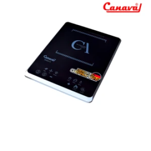 Bếp từ đơn Canaval CA-6616 2200-2300W ( Boost ), Chống tràn, tự động ngắt khi không có nồi, có kèm nồi lẩu )